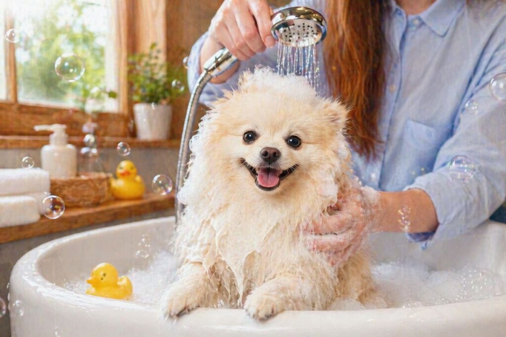 cach-tam-cho-cho-tai-nha-giup-thom-lau